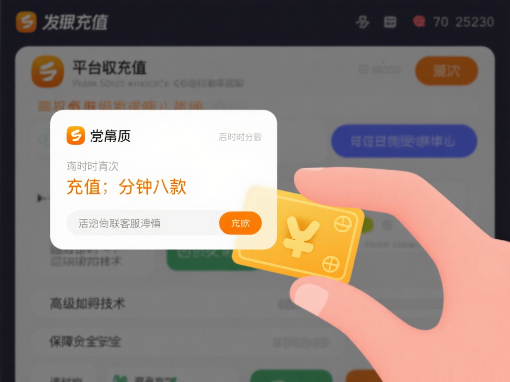 一般情况下，充值会在几分钟内到账，若长时间未到账，